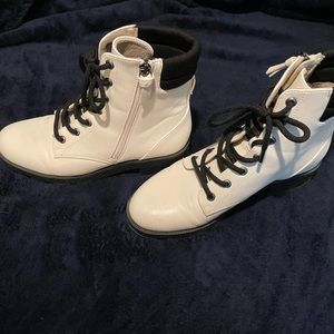 White boots